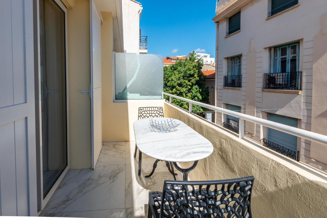 Large Studio - 50M Cannes Beach - Terrace Sea View 외부 사진