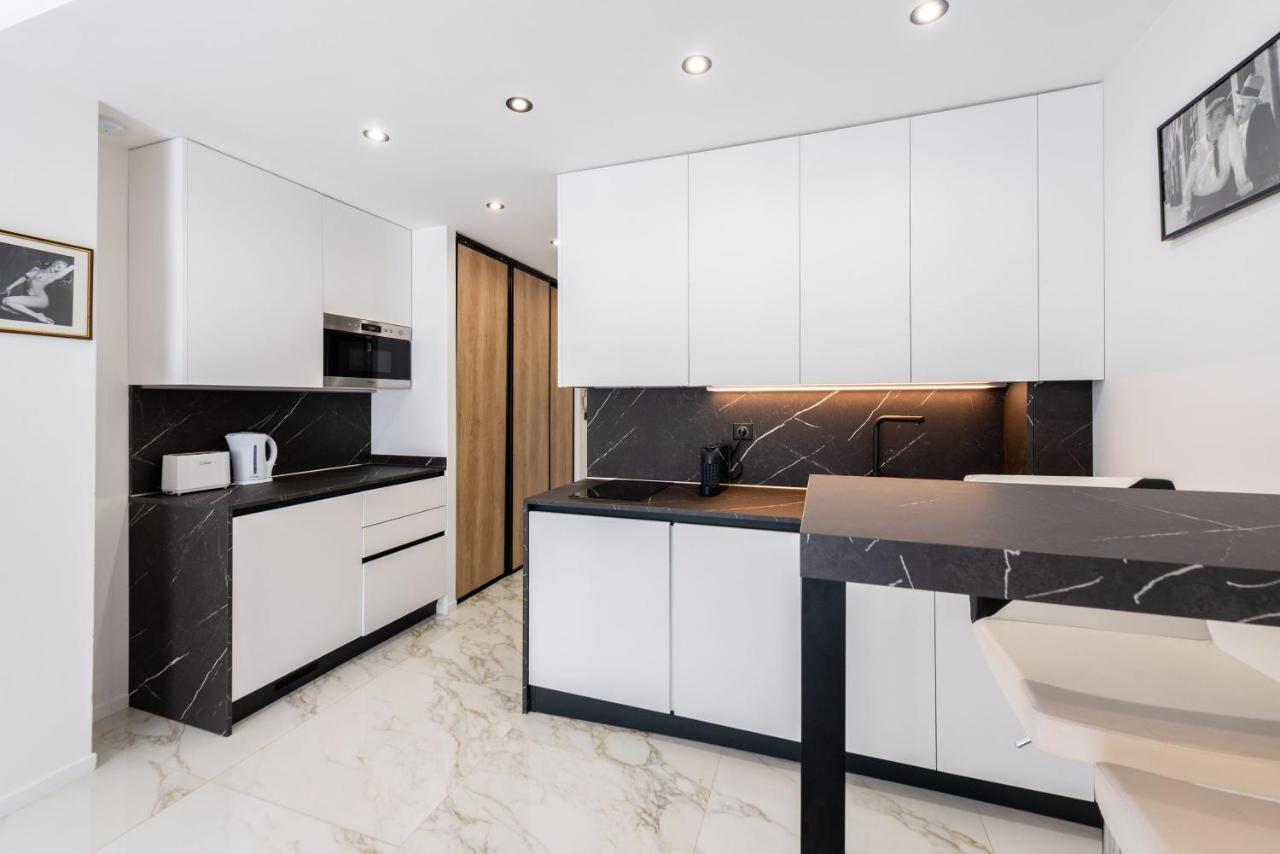 Large Studio - 50M Cannes Beach - Terrace Sea View 외부 사진