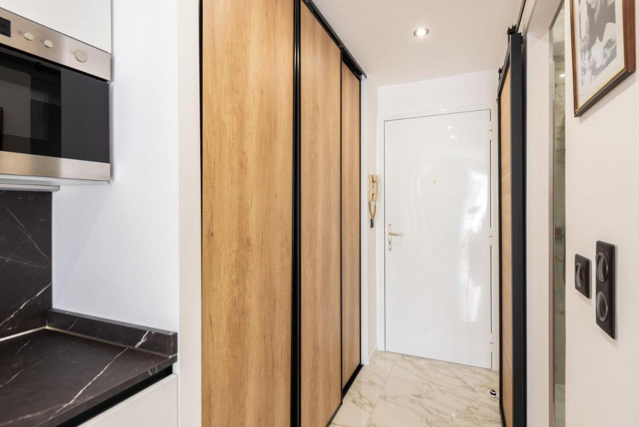 Large Studio - 50M Cannes Beach - Terrace Sea View 외부 사진